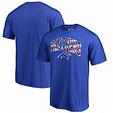 Carolina Panthers NFL Pro Line by Fanatics Branded Banner Wave T-Shirt Royal,baseball caps,new era cap wholesale,wholesale hats